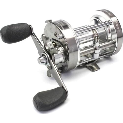 Full Metal Strong Trolling Fishing Reel Double Brake Drum Wheel Casting Sea Baitcasting Reels Coil 4.2:1 Speed Max Drag 20kg S4