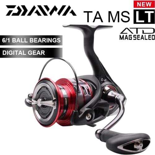 DAIWA TA MS LT Fishing Spinning Reels 1000/2000/2500/3000-C/4000-C/5000-C/6000 6+1BB Gear Ratio 5.1:1/5.2:1/5.3:1