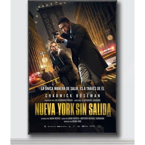 NJ030 21 Bridges Movie 1 Silk Posters and Prints wall art Art Poster Home Decor