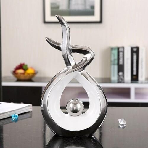 Modern Ceramic Lucky Mascot Adornments Art Home Livingroom Desktop Ornaments Crafts Bookcase Coffee Table Furnishings Decoration