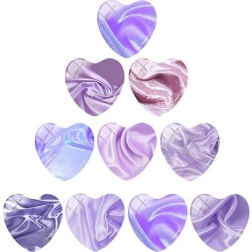 TAFREE NEW Fashion Silk Texture pattern Heart shaped Art Photo 25mm DIYGlass Cabochon Beads Flatback DIY Jewelry WL846