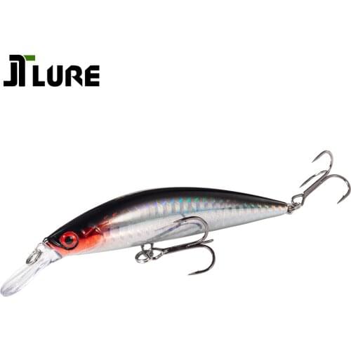 Heavy Sinking Minnow Fishing Lures Long Casting Hard Artificial Bait for Flounder Saltwater Fishing Tackle JT9410