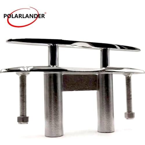 160 mm Pop-Up Lift Cleat Marine Boat Yacht 316 Stainless Steel 6 Inch Flush Mount Pull-Up