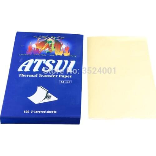 10pcs 4-Layer Tattoo Transfer Paper Supply Carbon Traces Free Shipping