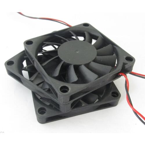 1pc Brushless DC Cooling Fan 70x70x10mm 7010 13 blades 5V 12V 24V 0.15A 2pin fan