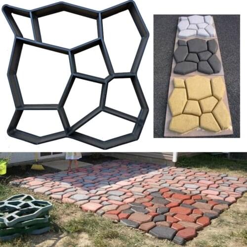 Garden Path Making Mould DIY Concrete Pavement Garden Path Mold A1