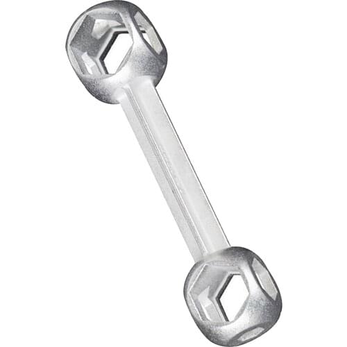 10 Holes Multipurpose Wrench Bicycle Spanner Scooter Hexagon Repair Tool Bone Wrench Household Multi-purpose Wrench