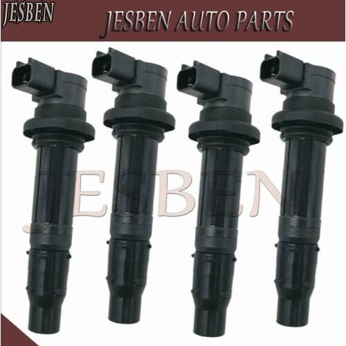 4PCS/set 4C8-82310-00-00 F6T568 Ignition Coil For YAMAHA YZF-R1 YZF R1 2007-2016 NO# F6T571 1KB-82310-00-00 2CR-82310-00-00
