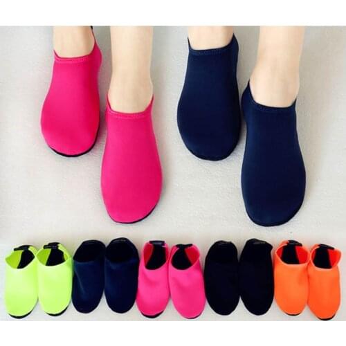 Summer Light Water Shoes Men Women Solid Color Aqua Beach Shoes Non-Slip Swimming Sneaker Seaside Socks for Men
