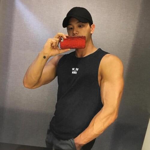 New Brand Summer Gym Clothing Mesh Bodybuilding Stringer Tank Top Men Fitness Sleeveless Shirt Running Vest Quick Dry Singlets