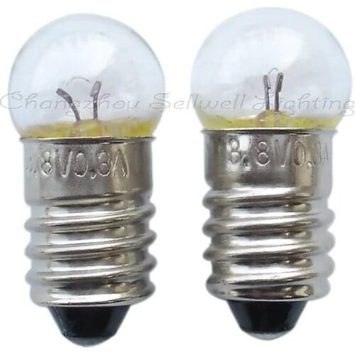 New!guaranteed 100%! E10 G11 3.8v 0.3a Miniature Lamp Bulb Light A212