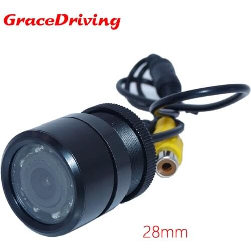 28mm car parking camera universal car rear backup camer for different types car as for toyota for buick for Volkswagen ect