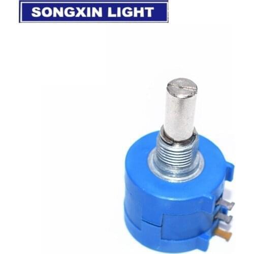 XIASONGXIN LIGHT 5PCS 3590S-2-103L 3590S 10K ohm Precision Multiturn Potentiometer 10 Ring Adjustable Resistor MODU