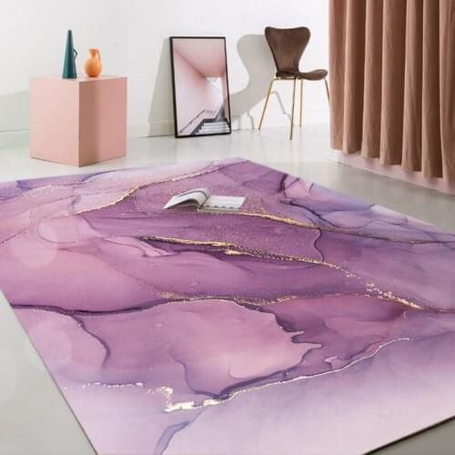 Simple Marble Carpet Rug Modern For Bedroom Living Room Floor Abstraction Colorful Decoration Large Area Anti-Slip Salon Mats
