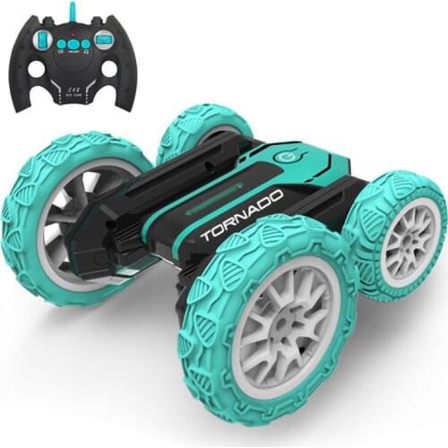 RC car Stunt Flowering high-speed rotation Double-sided walking roll Deformed Off-road Electric toys chargeable alloy auto gifts