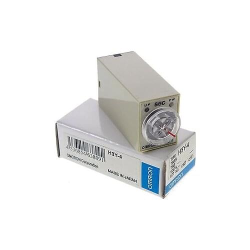 110V 2 Minutes H3Y-4 Power On Delay Relay Solid-State Timer 14Pins 4PDT No Base