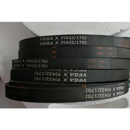 2PCS Treadmill motor belt,PJ432/170J Drive motor belt ,Alternator Belt, Drive belt, 5 ribs 6 ribs 7 ribs 8 ribs 9 ribs 10 ribs