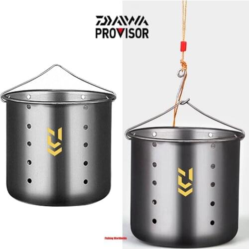 DAIWA Fishing Bait Trap Cage Feeder Basket Holder Tackles Fishing Lures Hold Storage Cup DAIWA Fishing Tackles Accessories