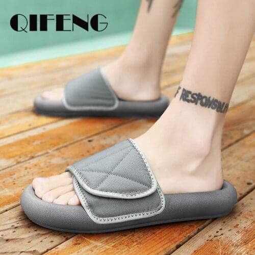 Summer Male Outside Slippers Beach Fashion Outdoor Slippers Women Sandal Flip Flops Slides Men Slides Beach Trendy Cute Plush