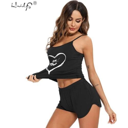 Cute printed sling eye mask, comfortable cotton suit, home service, casual home service