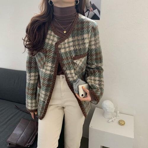 Snordic Women's Plaid Coats