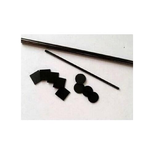 Glassy carbon sheet, round glassy carbon sheet 10 x 1mm