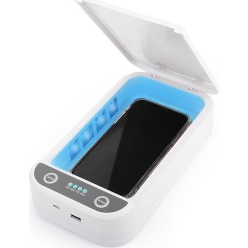 UV Sterilizer Box Phone Mask Jewelry Nail Tool Sterilize Machine USB Light Home Disinfector Aromatherapy Sterilizing Cleaner Box