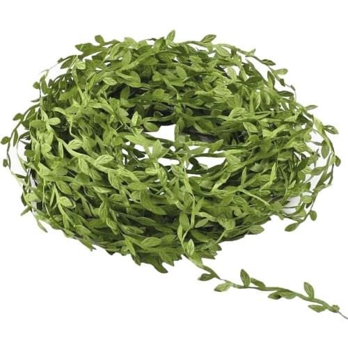 Hanging Artificial Green Leaf Garland Plants Ivy Vine Foliage Plastic Fake Plants Party Supplies Wedding Garden Home Decoration