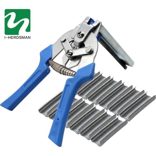 Stainless steel 600pcs M nails OR animal cages rabbit cage clamp installation fastening clamp screw birds quail poultry caged