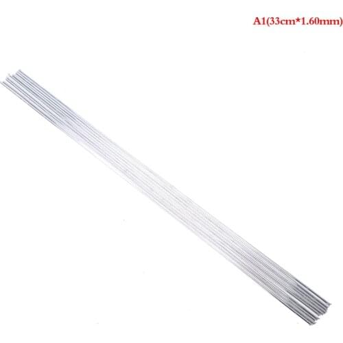 10pcs Low Temperature Aluminum Welding Wire Flux Cored 33cm*2.0mm/33cm*1.60mm Al Soldering Rod No Need Solder Powder