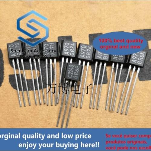 3pairs only orginal new White bag, brand new original 2SA970 2SC2240 A970 C2240 GR file