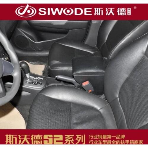 Automotive Original Armrest for Suzuki Jimny Car Dedicated Armrest Box Free Punch Central Console Hand Box In Wood and Leather