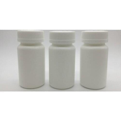 Freeship 30+2sets 100ml 100cc HDPE White Empty Refillable Vitamin Capsules Bottles with Screw Child Safety Caps CRC cap bottle