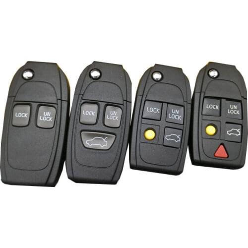 Key shell case forvolvo xc90/S80/S60 car key replacement shell 1pc
