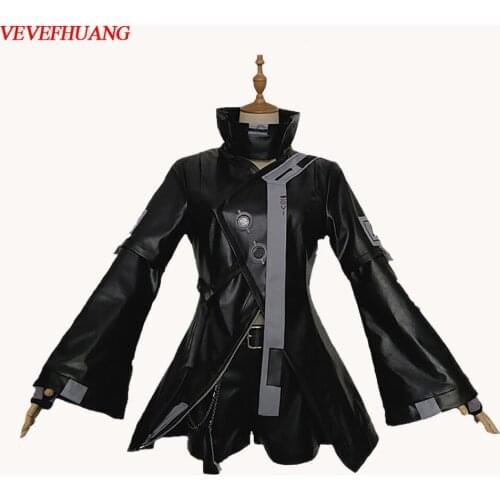 VEVEFHUANG Game Arknights Cosplay Costume Lappland Outfit Full Suit Adult Women Cosplay Halloween Carnival Costumes