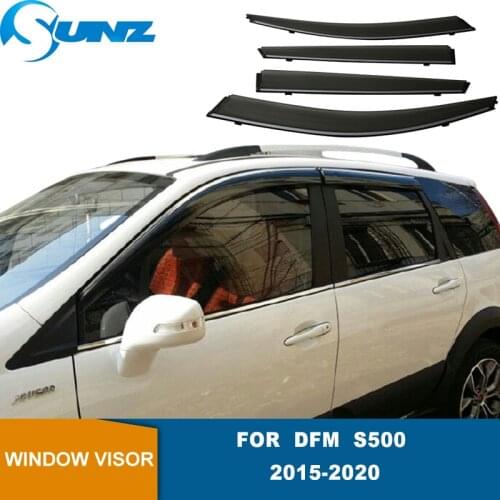 Side Window Deflector For DFM S500 2015 2016 2017 2018 2019 2020 Door Visor Window Visor Weathershield Sun Rain Guards SUNZ