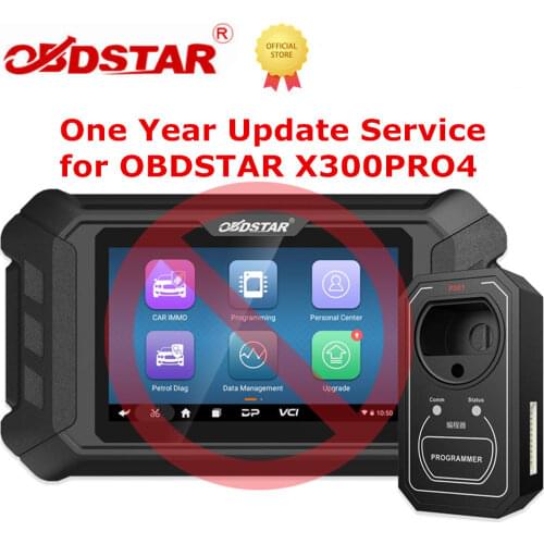 One Year Update Service for OBDSTAR X300PRO4 X300 PRO4