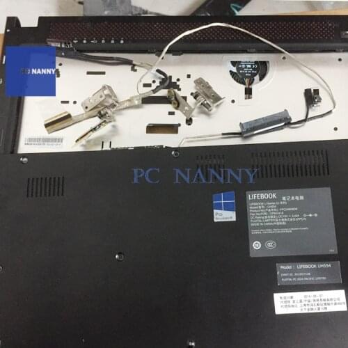 Genuine for Fujitsu LifeBook UH554 Lvds lcd Cable hinge set speaker Touchpad trackpad Touch board HDD cable