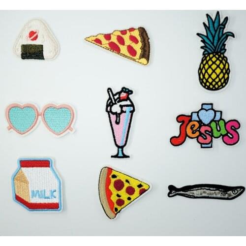 Pineapple Ice Cream Press clothes/stitch/sew/seam/cloth/textile/ornament/adornment/decoration/garnish of overcoat/pants/backpack