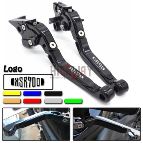 CNC Brake Handle Bar Lever Extendable Folding Adjustable Brake Clutch Levers For Yamaha XSR900XSR 900 ABS 2016-2017