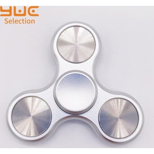 YUC Relief-Toys Spinners Metal Fidget Toys Kids Hand Spinner Hot Stress Reliever Toys Hybrid Bearing Toys for Children