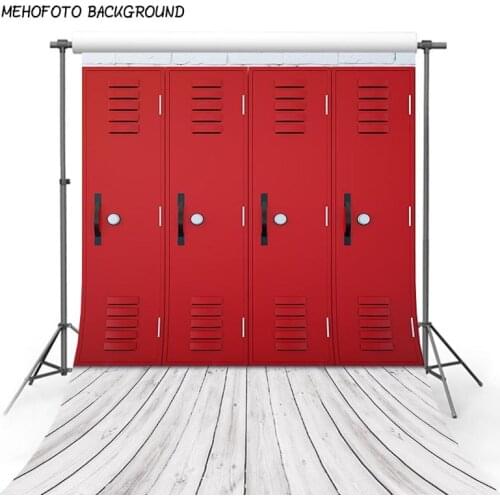 10x10 Backgrounds for Photography Red Door White Wood Floor Wedding Photo Studio Backdrops Kids Photoshoot Backdrops Customized