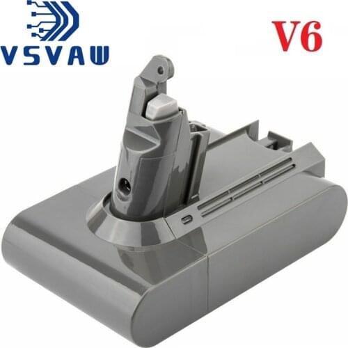 21.6V Li-ion Battery for Dyson V6 DC58 Animal DC59 Multi floor DC61 DC62 DC74 SV07 SV03 SV09 Vacuum Cleaner Battery 3000mAH