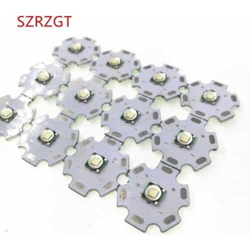 CREE XML LED Diode T6 10W White Warm White Flashlight Chip Yellow 5050 Red Green Blue UV High Power LED Emitter