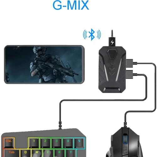 G-MIX pro pubg Converter BattleDock Adapter Dock Support Android IOS For PUBG mobile, FPS Game Controller Converter Station
