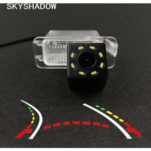 HD Wireless Car CCD Rear Camera Fisheye 12led dynamic Night Vision bracket For Ford Fiesta Focus 2 S Max Mondeo Kuga Escape 2013