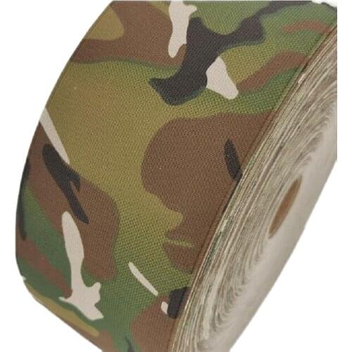 1M Length 10cm Wide DIY Camouflage Elastic Elastic Band Webbing Strap Printing Dyeing Elastic Fabric MC