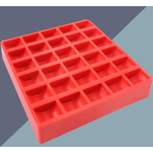 Coin Holder Box Coin Storage Organizer Box Coin Collection Supplies (Red)