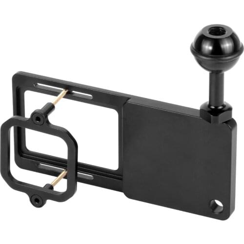 Camera Bracket Switch Plate Adapter with Square Fitting 1/4" Screw Ball for Gopro7/6/5/session Action Camera Tripod Stabilizer