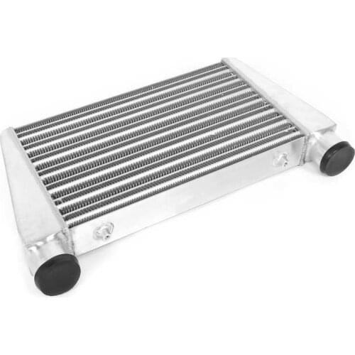 Front Mount Turbo Intercooler 18.1 x 11 x 3in Bar Plate Structure Universal Car Accessory XH-ZL036-SL